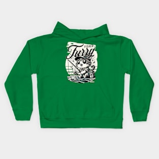 Furry Fisher - Cat's Quest for the Catch Kids Hoodie